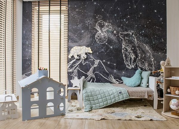 Juniorsäng Majestic 90x200, vit