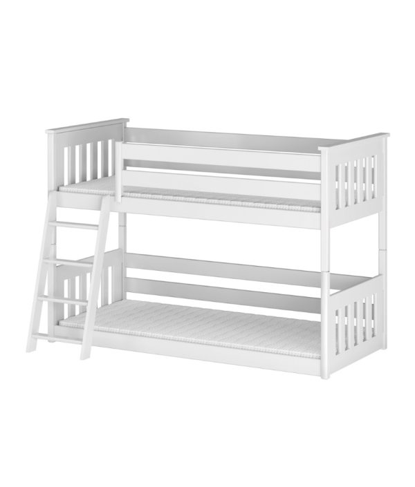 Vit våningssäng, Kent 90x200