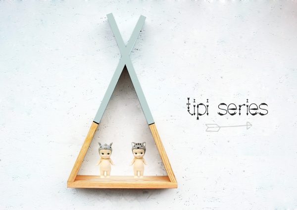 Tipihylla, grå