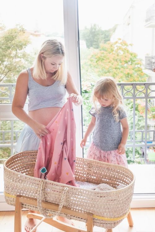 Snuttefilt muslin-bambu, botanic & pink, Pink No More - 2-pack - Bild 2