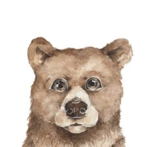 Poster Björn, poster till barnrummet