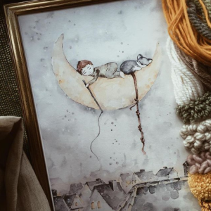 Poster en magisk pojke , poster till barnrummet