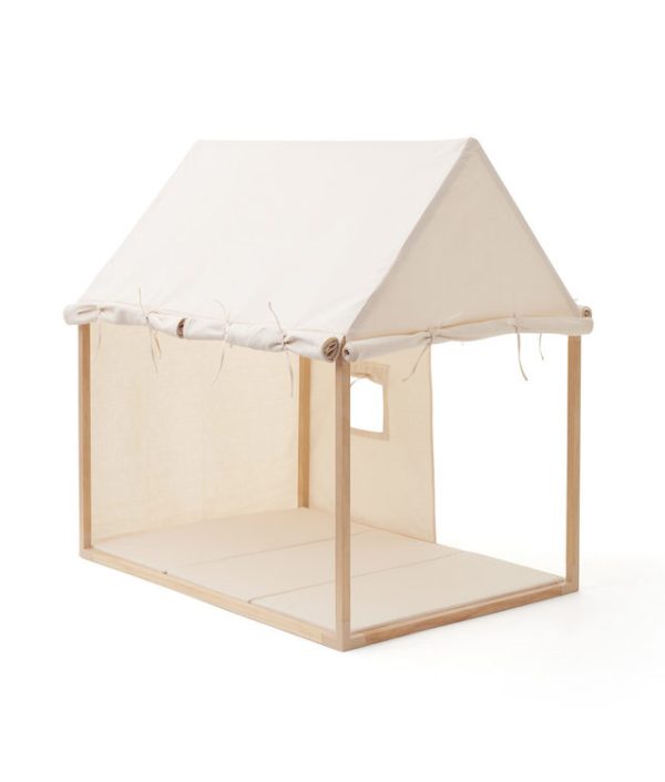 Kid's Concept, lekhus tält naturvit