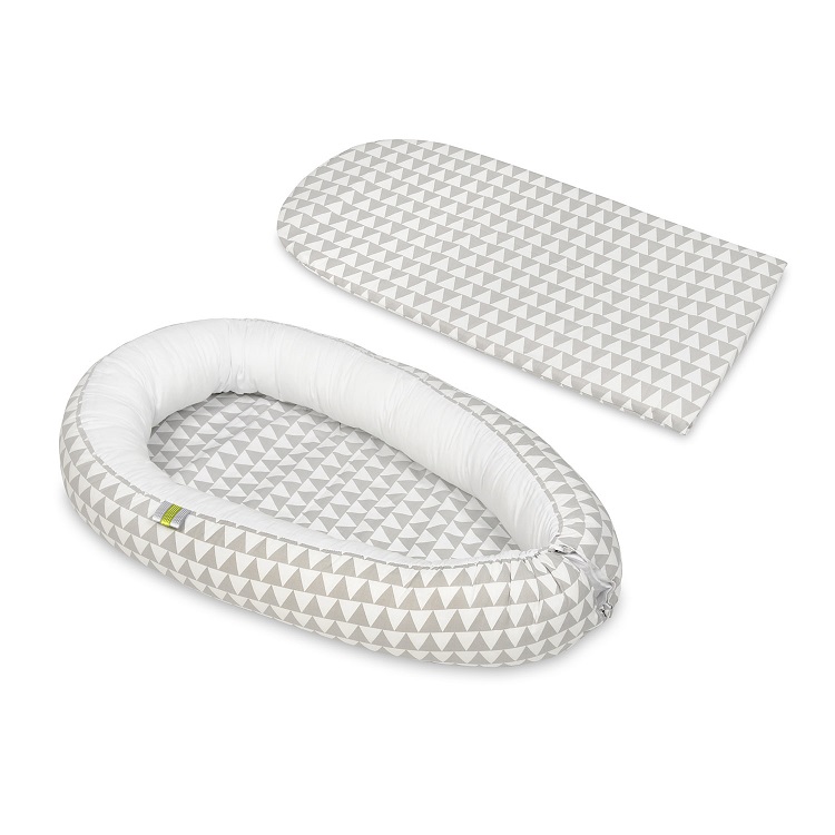 Babylove, Babynest grå trianglar - Bild 2