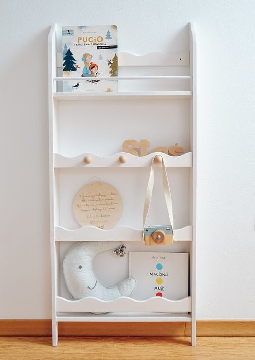 Bokhylla till banrummet , FRILL vit