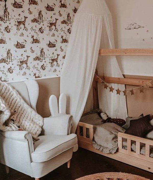 Dekornik, tapet Rådjursfamilj