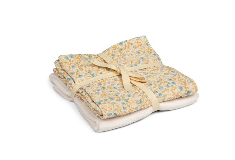 That`s mine, muslinfilt 2-pack, mini flower blue
