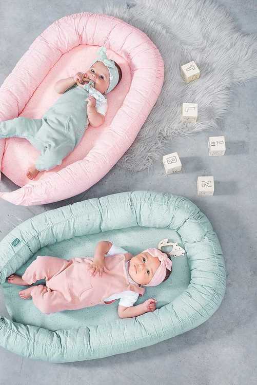 Jollein, babynest mini dots blush pink - Bild 2