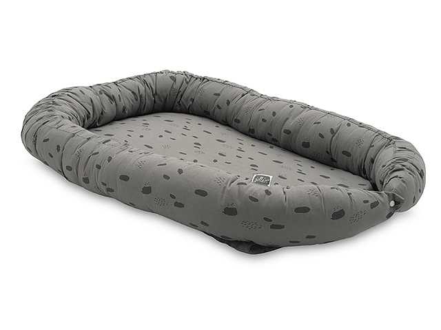 Jollein, babynest spot storm grey