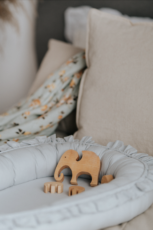 Babylove, grå babynest - Bild 4