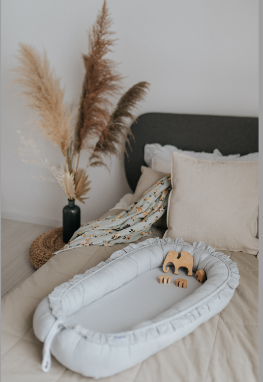 Babylove, grå babynest - Bild 3