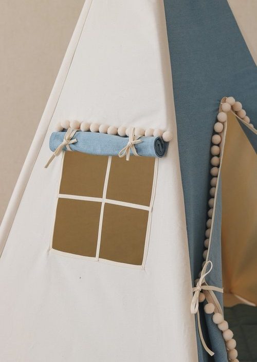 Moi Mili, jeans tipitält med pompom