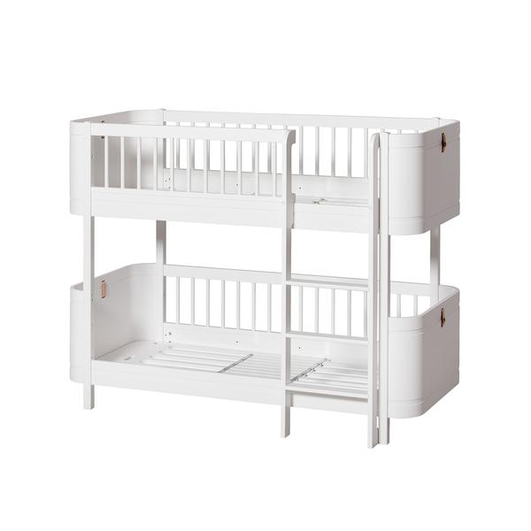 Oliver Furniture, våningssäng Mini+, vit
