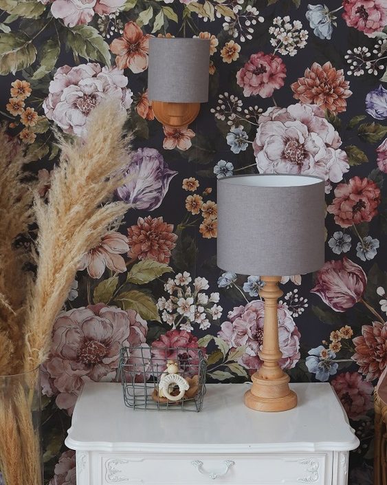 Lamps&Company, Vägglampa grå linne