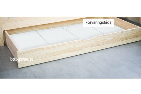 Hussäng Nellie med förvaringslåda/extrasäng - Bild 5