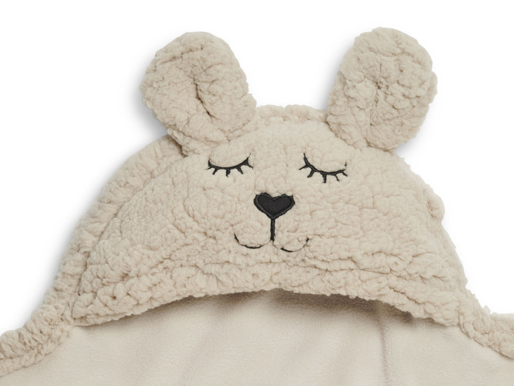 Jollein Omlott Babywrap, Björn nougat, åkpåse - Bild 4