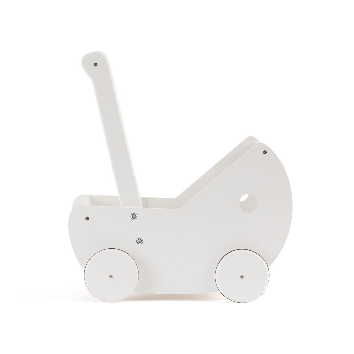 Kid?s Concept, Dockvagn med bäddset vit