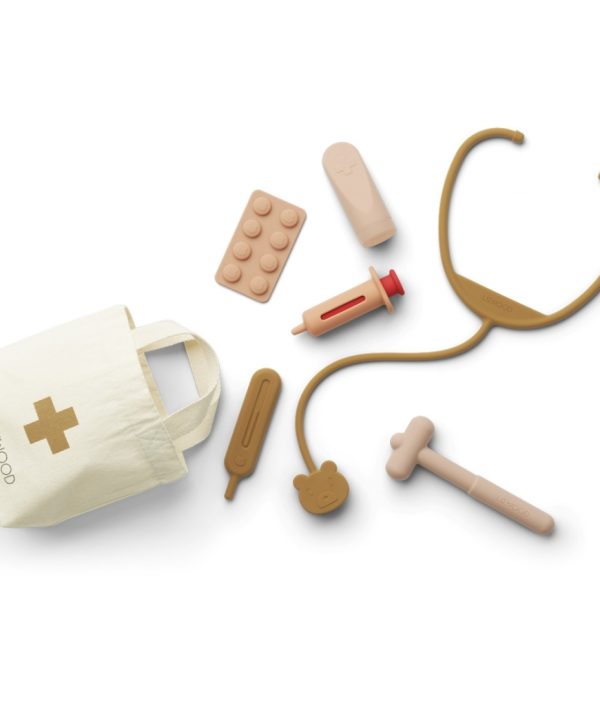Liewood, doktorsset i silikon, Lennart Rose multi mix