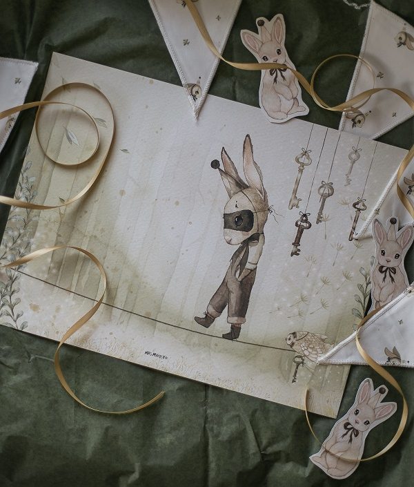 Mrs Mighetto, poster The Master of Keys