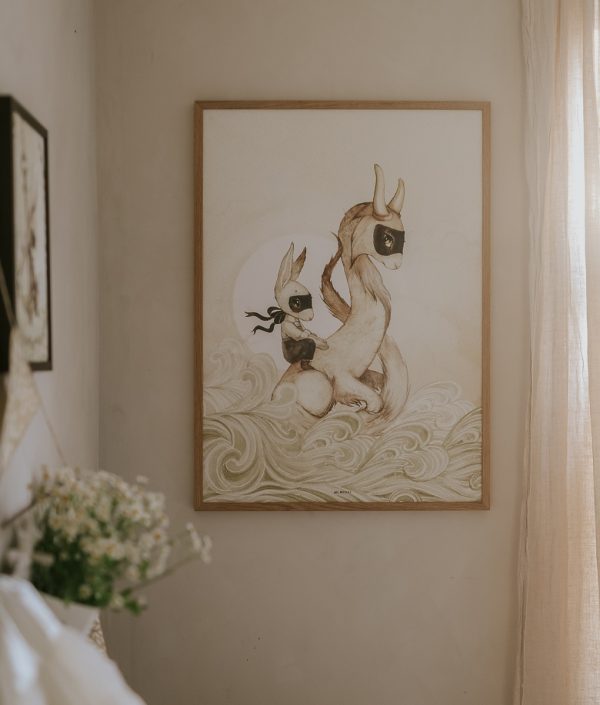 Mrs Mighetto, poster Sixten's dragon