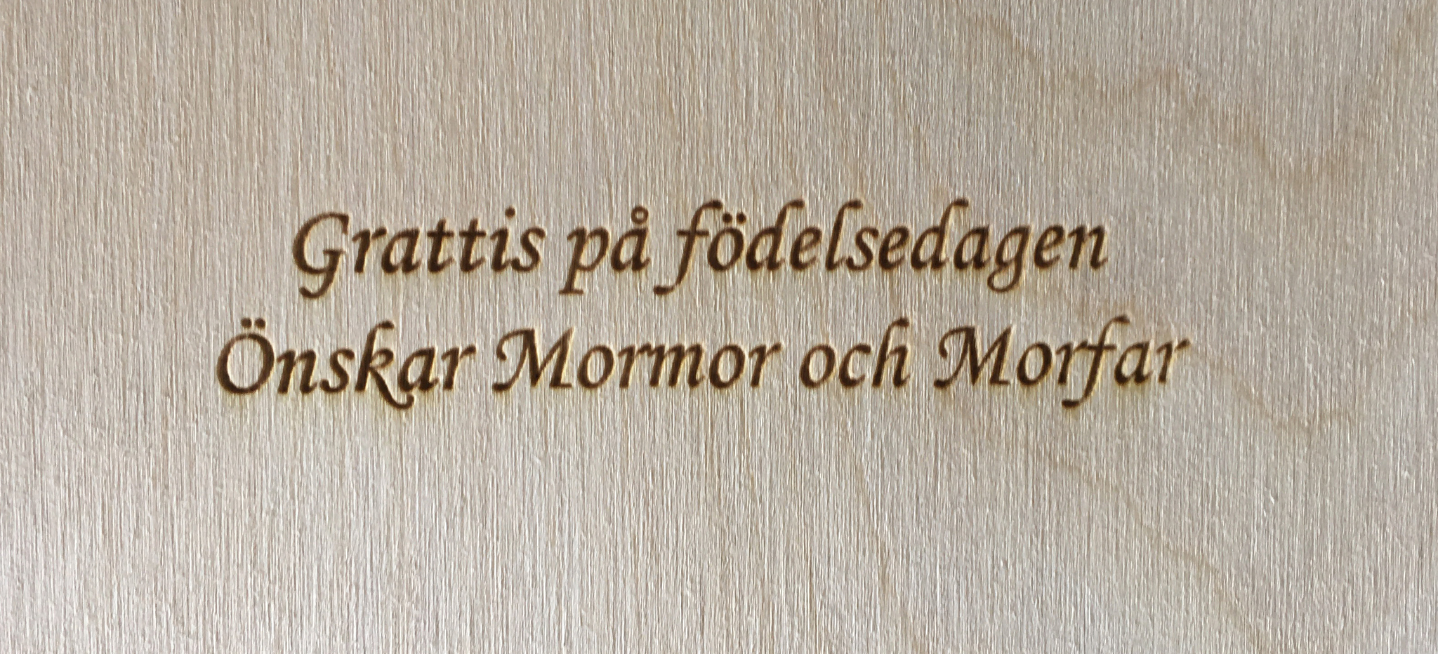 Personlig namnpussel Griffel med gravyr - Bild 2