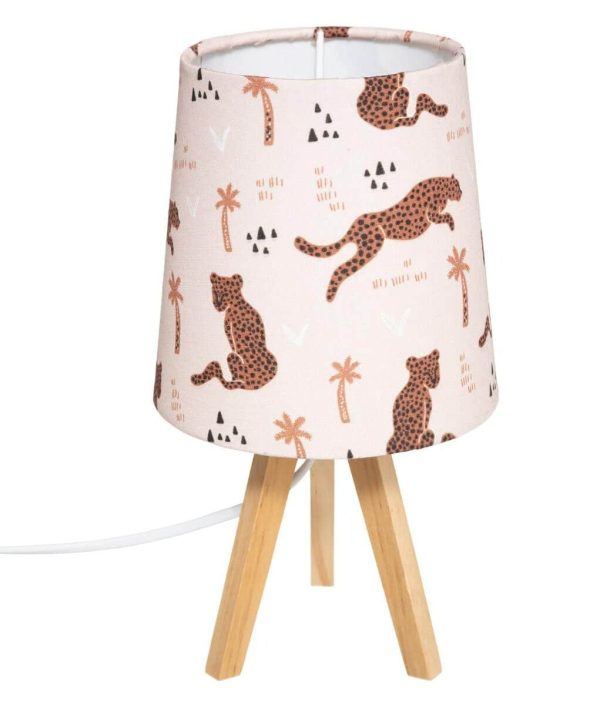 Bordslampa till barnrummet, jungle