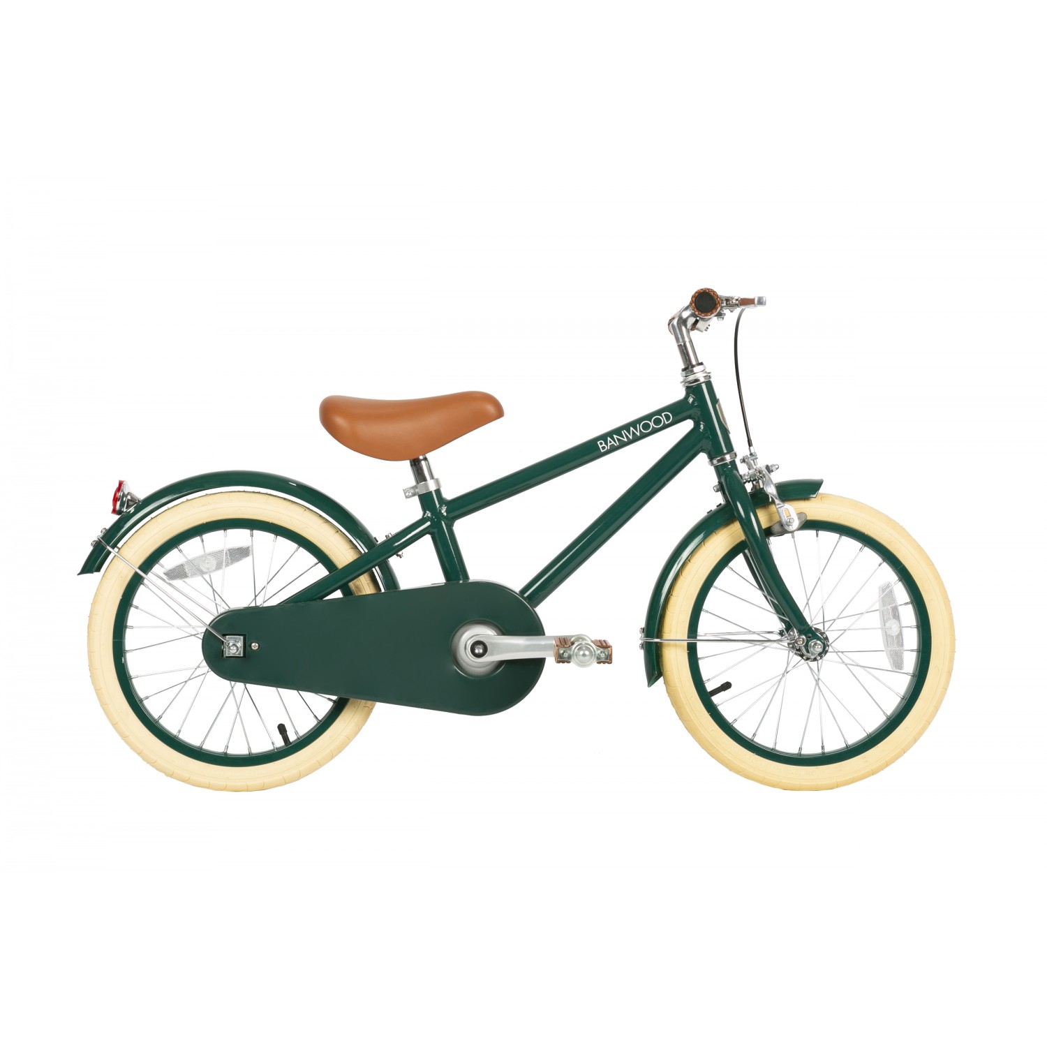 Banwood, grön barncykel med stödhjul, Classic - Bild 4