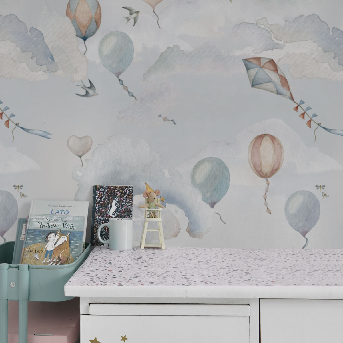Dekornik, tapet Balloons Fairytale - Bild 4