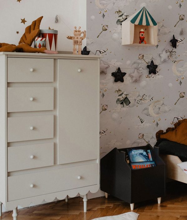 Dekornik, tapet Magic Celebration, Grey