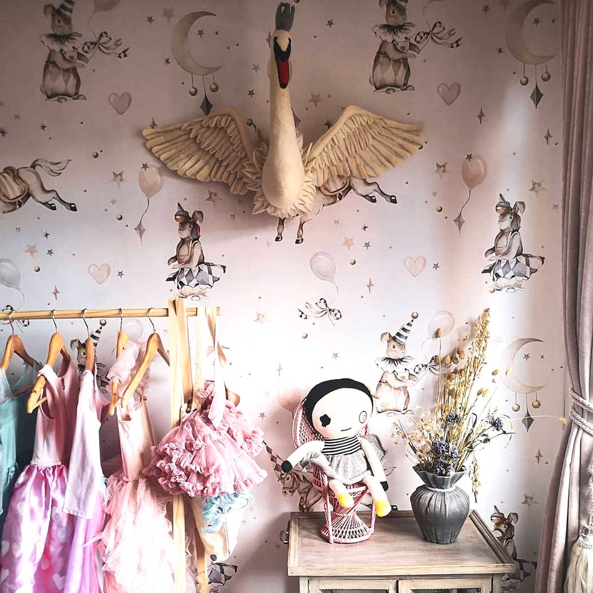 Dekornik, tapet Girls Magic White - Bild 5
