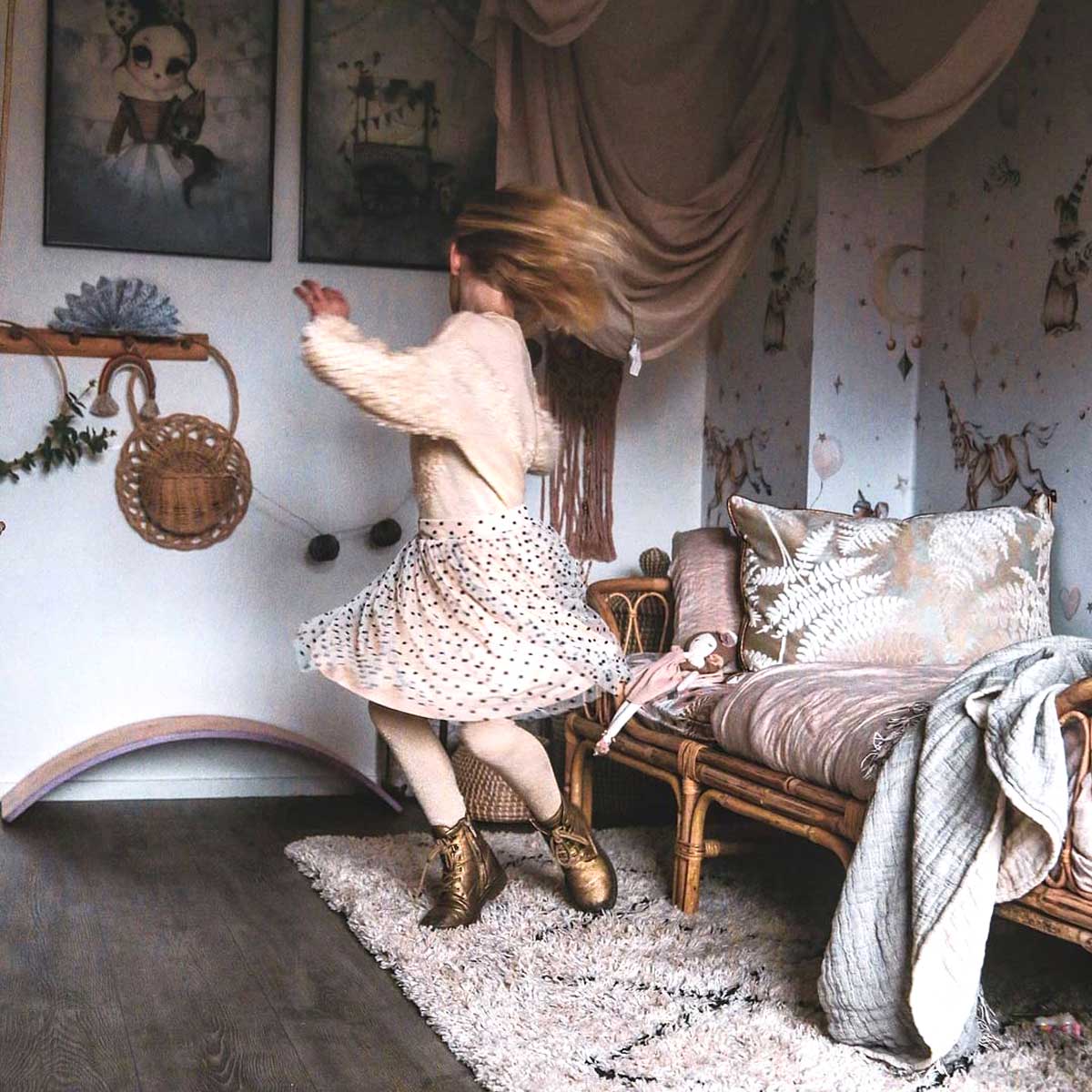 Dekornik, tapet Girls Magic White - Bild 6