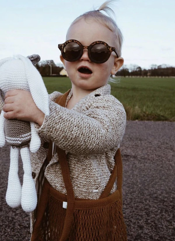 BabyMocs, solglasögon för barn, Signature Round Turtle - Bild 6
