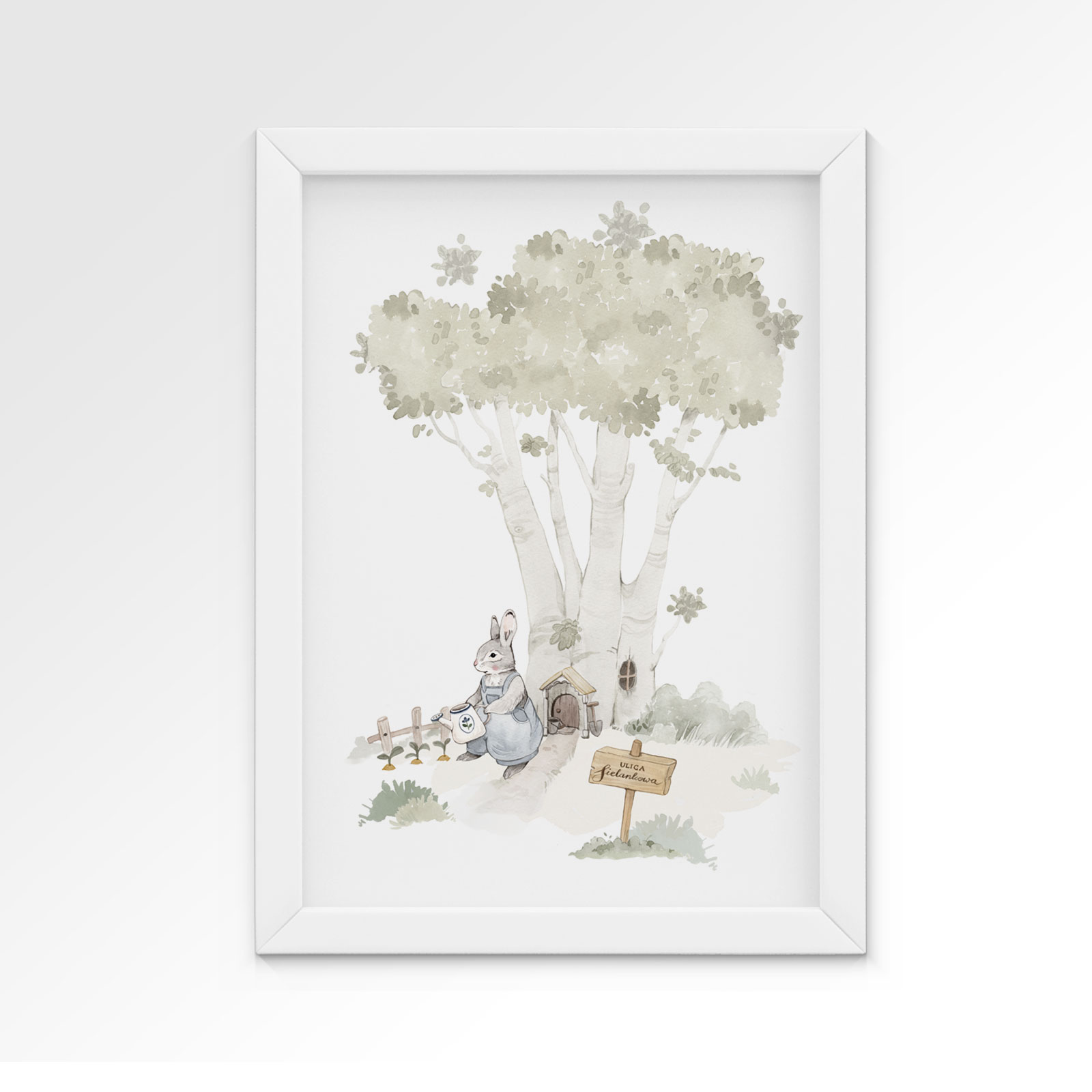 Dekorillo, poster till barnrummet 3-pack, Forest city - Bild 3