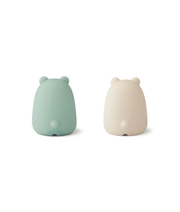 Liewood, Callie nattlampa, Mr bear peppermint sandy, 2-pack