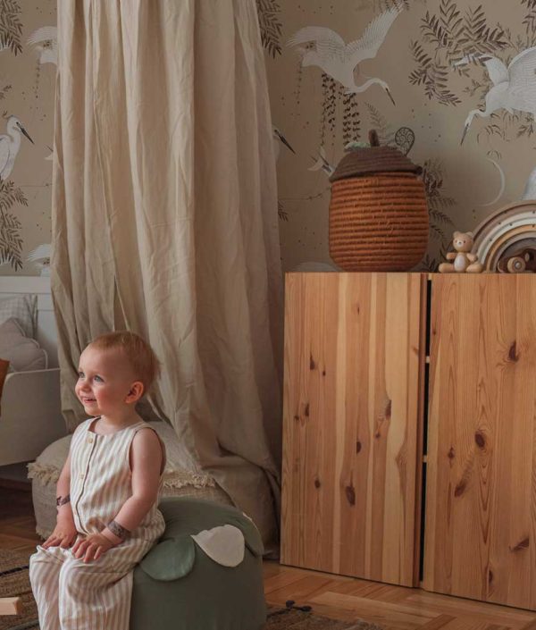 Dekornik, tapet Herons