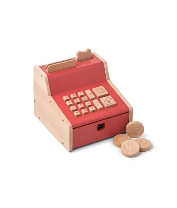 Liewood, Buck kassaapparat, Apple red tuscany rose