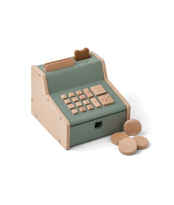 Liewood, Buck kassaapparat, Faune green golden caramel