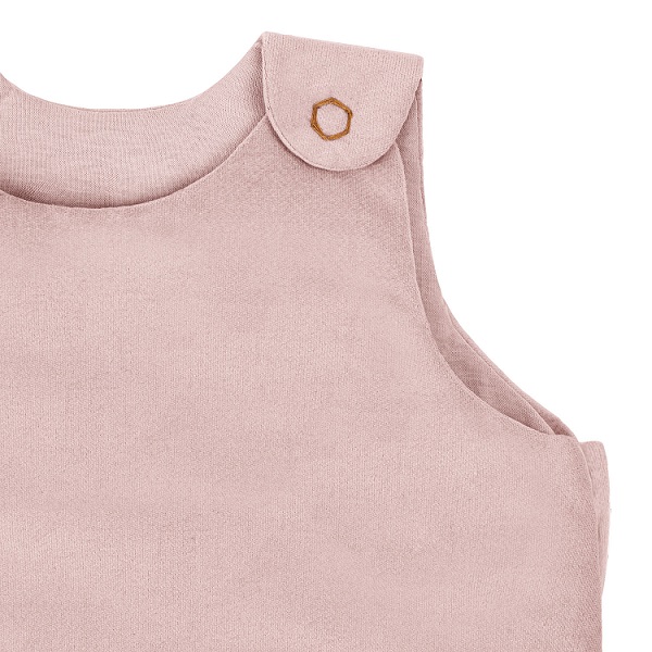 Numero 74, sovpåse sammet Cocoon Winter, Dusty Pink