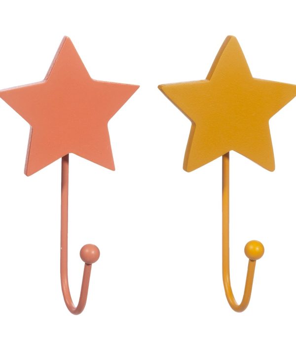 Sass&Belle, väggkrok rosa stjärna