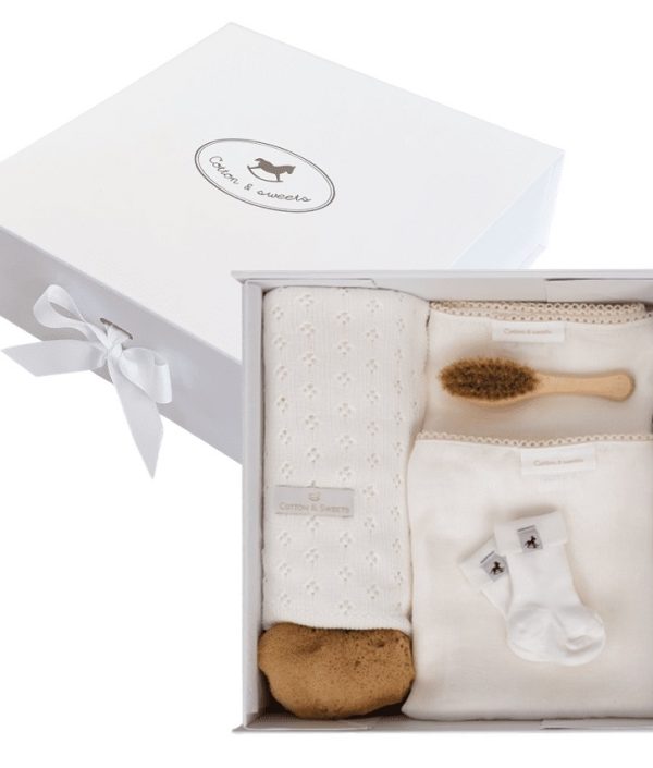Cotton & Sweets, Gåvoset Newborn III, Vanilj