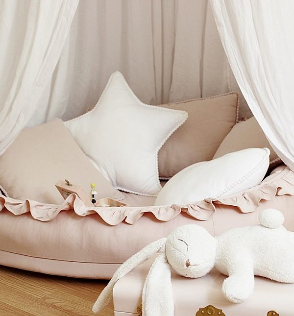 Cotton&Sweets, rosa junior nest basic
