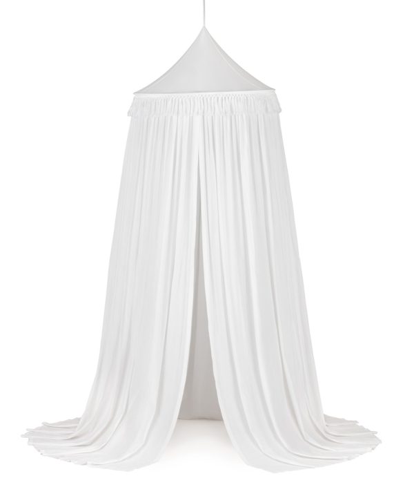 Stor sänghimmel BOHO vit maxi 70 cm, Cotton & Sweets