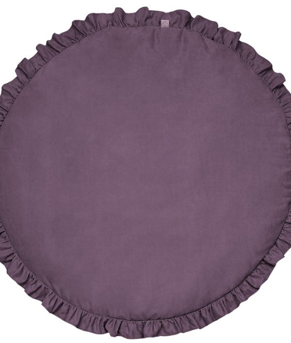 Lila lekmatta Basic med volang, Cotton & Sweets