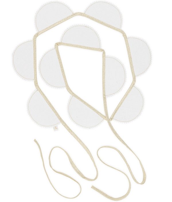 Vit tygvimpel Cotton & Sweets