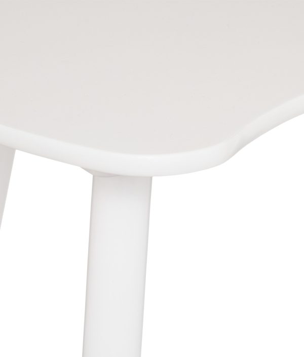 Bord till barnrummet måne, vit