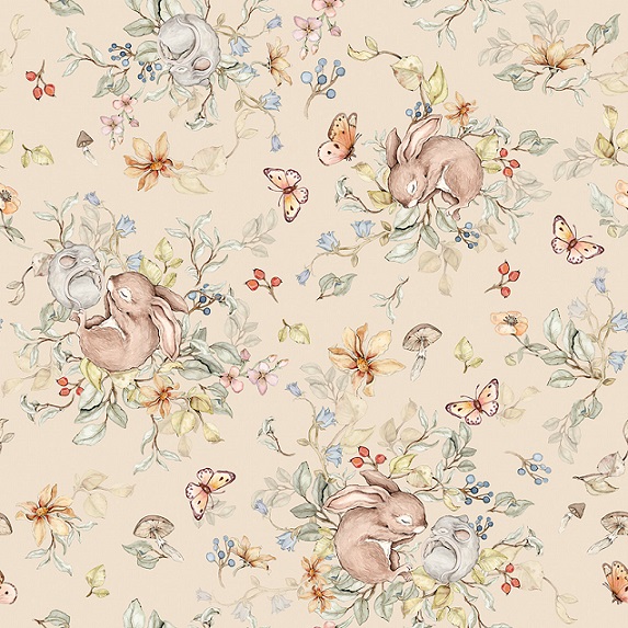 Dekorillo, tapet Sleepy meadow vanilla