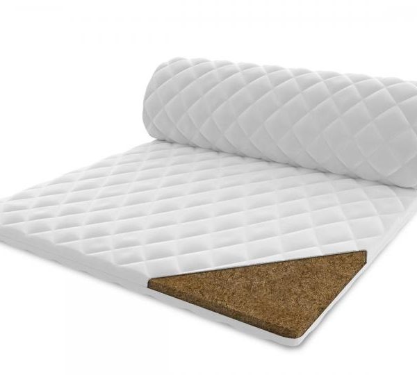 Bäddmadrass till barnsäng/juniorsäng, Coco 1 cm