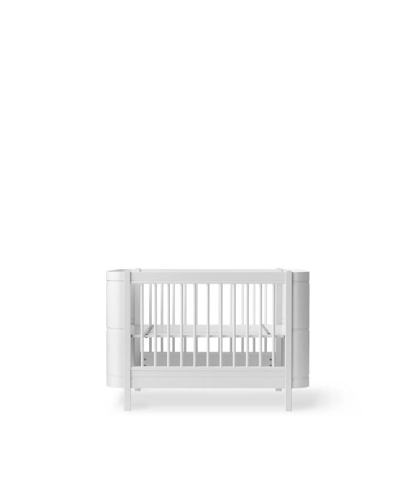 Oliver Furniture, spjälsäng Mini+, vit