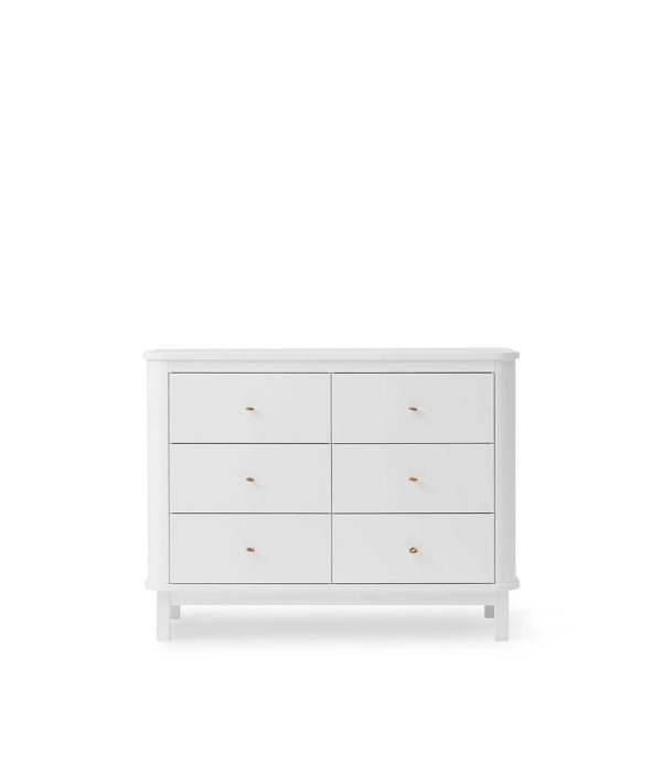 Oliver Furniture, byrå, vit