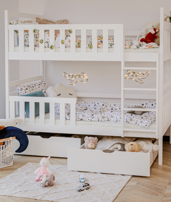 Våningssäng med stödbräda, Misty